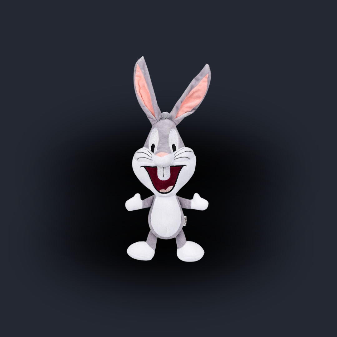 Official Warner Bros Bugs Bunny Plush Dog Toy